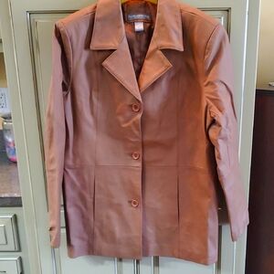 Women's Brown Leather Jacket